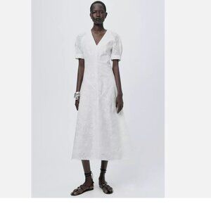 sachin and babi light blue dress Farm Rio Shell Garden Cotton Long Dress